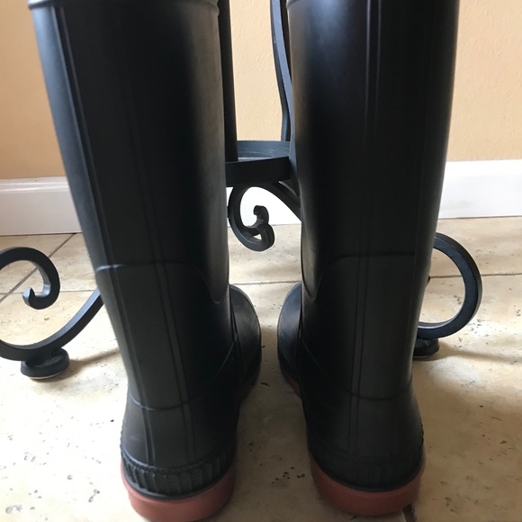 Black Rain Boots - Picture 2 of 5